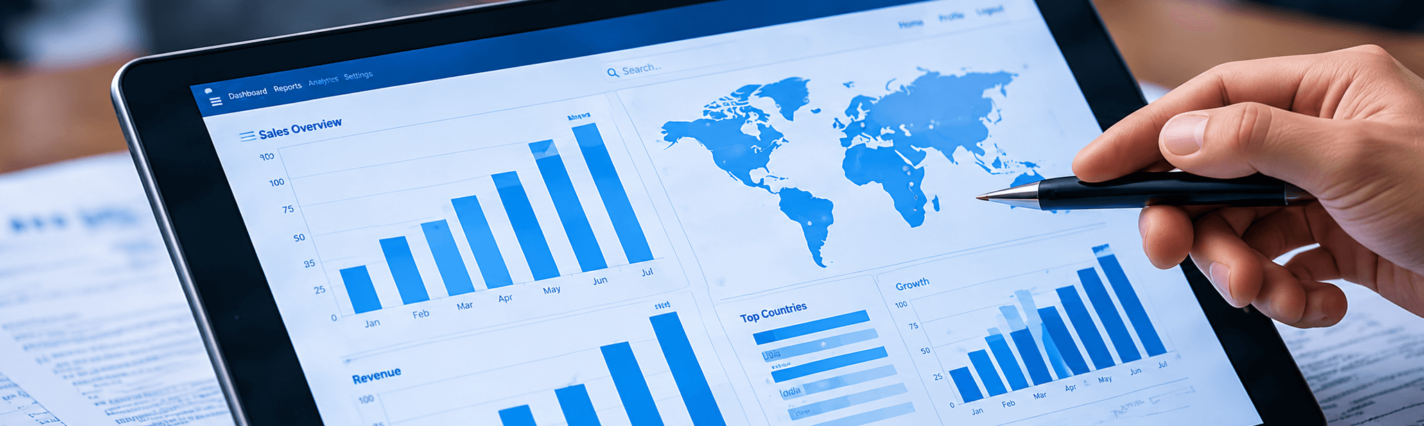 Analyze Country-wise Trade Trends